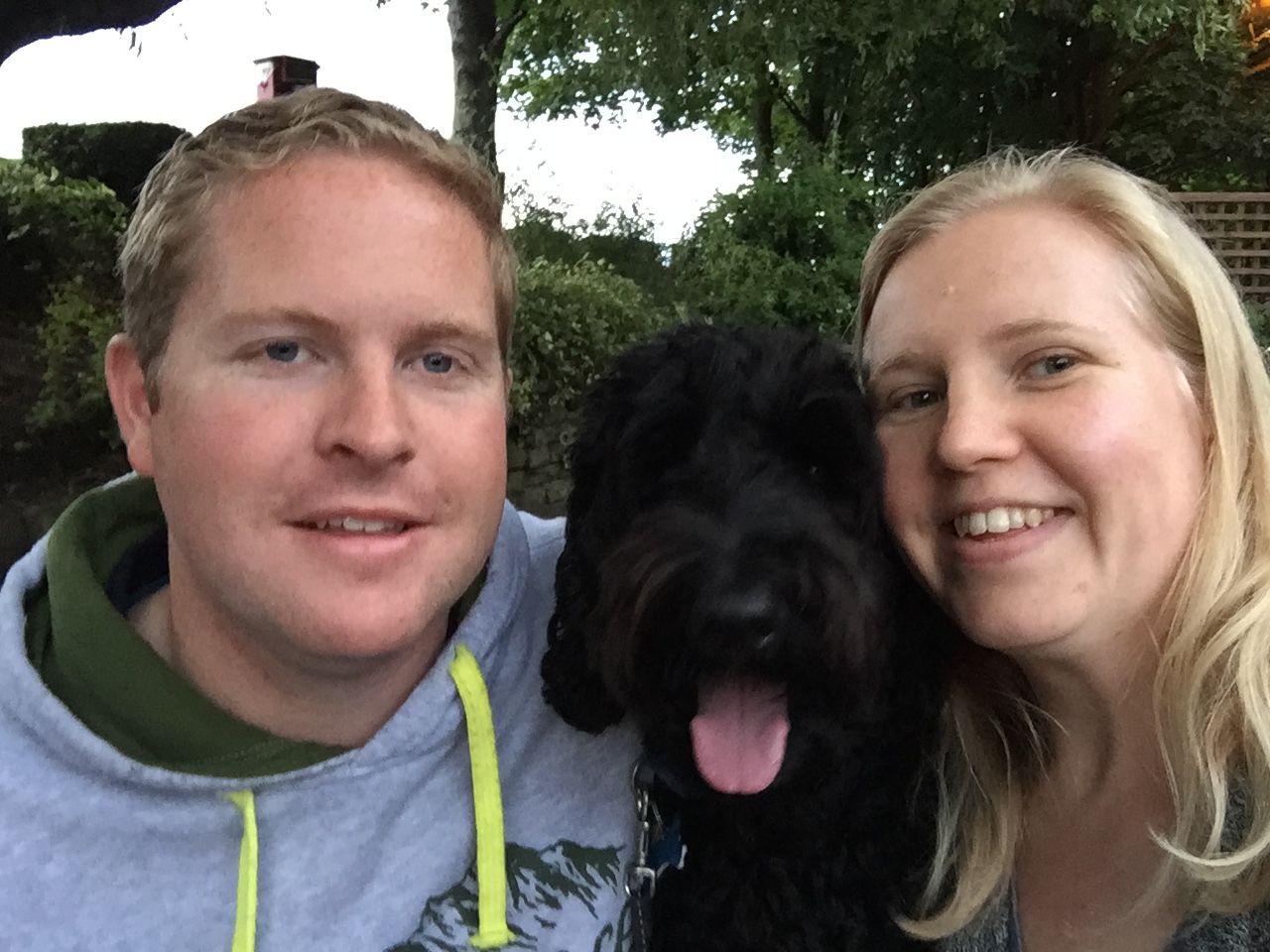 Paul and Amy — founders of Paddle for Pints